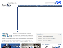 Tablet Screenshot of paiputech.com